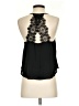 ASTR The Label 100% Polyester Black Sleeveless Blouse Size XS - photo 2
