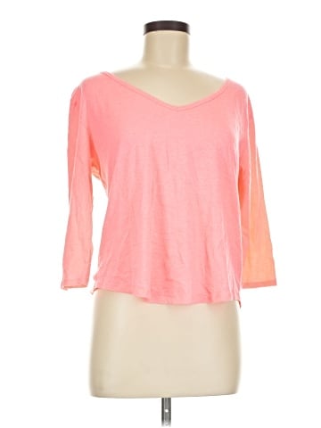 Victoria's Secret 3/4 Sleeve T-Shirt (view 1)
