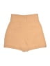 Express Solid Tan Khaki Shorts Size 0 - photo 2