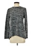 Aryeh Tweed Gray Long Sleeve T-Shirt Size S - photo 1