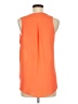 Lush 100% Polyester Orange Sleeveless T-Shirt Size M - photo 2