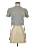 Shein Gray Short Sleeve Turtleneck Size S - photo 1