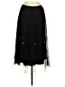 Eva Franco 100% Polyester Stars Black Formal Skirt Size M - photo 2