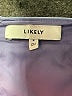Likely Solid Blue Cocktail Dress Size 4 - photo 7