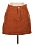 Assorted Brands Solid Orange Casual Skirt Size M - photo 1