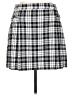 MNG Plaid Black Casual Skirt Size XL - photo 1