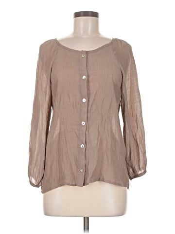 Forgotten Grace Long Sleeve Blouse (view 1)