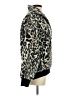 Express 100% Polyester Animal Print Black Faux Fur Jacket Size XS - photo 4