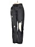 Forever 21 Graphic Black Jeans Size 24 waist - photo 1