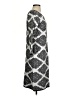Studio One Argyle Gray Casual Dress Size S - photo 4