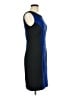 Valerie Bertinelli Color Block Blue Cocktail Dress Size 6 - photo 4