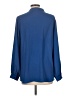 Violet & Claire 100% Polyester Blue Long Sleeve Blouse Size L (estimated) - photo 2
