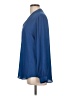 Violet & Claire 100% Polyester Blue Long Sleeve Blouse Size L (estimated) - photo 5