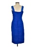 Tadashi Blue Cocktail Dress Size 4 - photo 2
