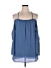 TOBI 100% Polyester Blue 3/4 Sleeve Blouse Size M - photo 1