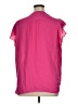 Chaus 100% Polyester Pink Short Sleeve Blouse Size XL - photo 2