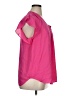 Chaus 100% Polyester Pink Short Sleeve Blouse Size XL - photo 4