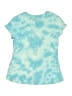 Justice Tie-dye Teal Short Sleeve Henley Size 10 - photo 2
