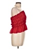 Unbranded Red Sleeveless Blouse Size L - photo 4