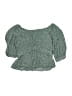 Speechless Green 3/4 Sleeve Blouse Size L (kids) - photo 1