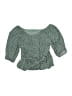 Speechless Green 3/4 Sleeve Blouse Size L (kids) - photo 2