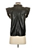 Melissa Nepton 100% Polyurethane Black Short Sleeve Blouse Size S - photo 2