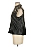Melissa Nepton 100% Polyurethane Black Short Sleeve Blouse Size S - photo 5