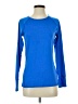 Danskin Now Blue Long Sleeve T-Shirt Size S - photo 1