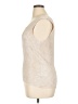 DressBarn 100% Polyester Ivory Sleeveless Blouse Size 14 - photo 5