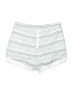 Lulus 100% Cotton Stripes White Shorts Size M - photo 2