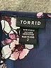 Torrid Blue Short Sleeve Blouse Size (2) - photo 8