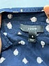 J.Crew 100% Silk Polka Dots Blue Long Sleeve Silk Top Size 2 - photo 7