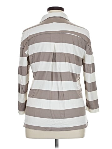 MULTIPLES Long Sleeve Polo (view 2)