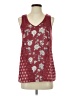 Maurices 100% Polyester Burgundy Sleeveless Blouse Size S - photo 1