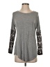 Bordeaux Gray Long Sleeve Top Size XS - photo 1
