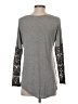 Bordeaux Gray Long Sleeve Top Size XS - photo 2