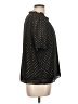 J.Crew Factory Store 100% Polyester Black Short Sleeve Blouse Size L - photo 4