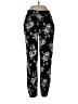 Lascana 100% Viscose Floral Black Casual Pants Size 10 - photo 1