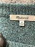 Madewell Floral Teal Pullover Sweater Size M - photo 7