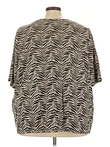 Ulla Popken Short Sleeve Top (view 2)