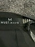 Must Have Solid Black Formal Skirt Size XL - photo 4