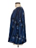 Alfani 100% Polyester Blue 3/4 Sleeve Blouse Size M - photo 5