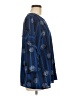 Alfani 100% Polyester Blue 3/4 Sleeve Blouse Size M - photo 4