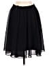 Valerie Stevens 100% Polyester Solid Black Formal Skirt Size M - photo 2