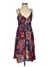 Unbranded Paisley Blue Casual Dress Size XXS (estimated) - photo 1