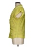 DR2 Yellow Short Sleeve Blouse Size L - photo 5
