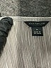 Ann Taylor 100% Polyester Silver Sleeveless Blouse Size M - photo 7