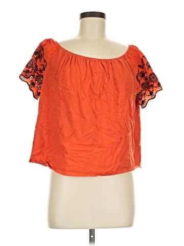 Basics Short Sleeve Blouse (view 1)