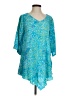 Lost River 100% Rayon Teal 3/4 Sleeve Blouse Size S - photo 1
