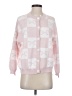 Sincerely Jules Checkered-gingham Pink Cardigan Size XS - photo 1